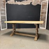 Old monastery table in solid oak