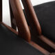 Lot de 4 chaises de Kai Kristiansen 1970