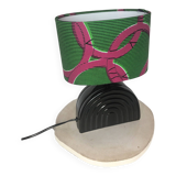 tanzila black ceramic table lamp