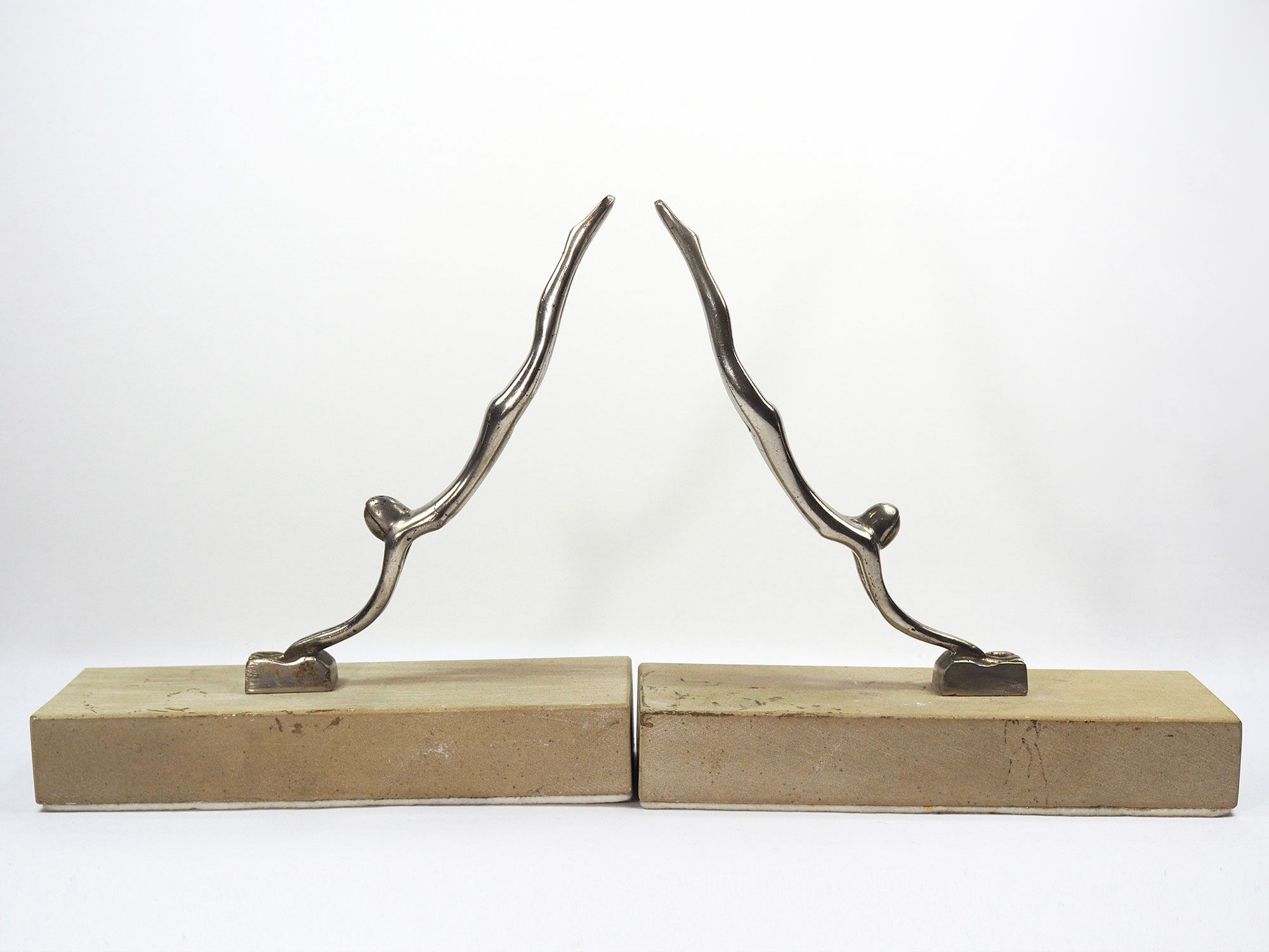 Pair of art deco bookends by Hagenauer, 1920s