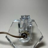 Lampe en verre vintage