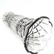 Vase postmoderne, cristal, Belgique, années 1960