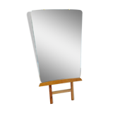 Vintage mirror on stand 50s - 137x70cm