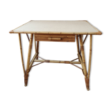 Rattan desk