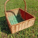 Retro Watermelon Basket