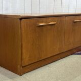 Low English teak sideboard from the 70s