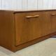 Low English teak sideboard from the 70s