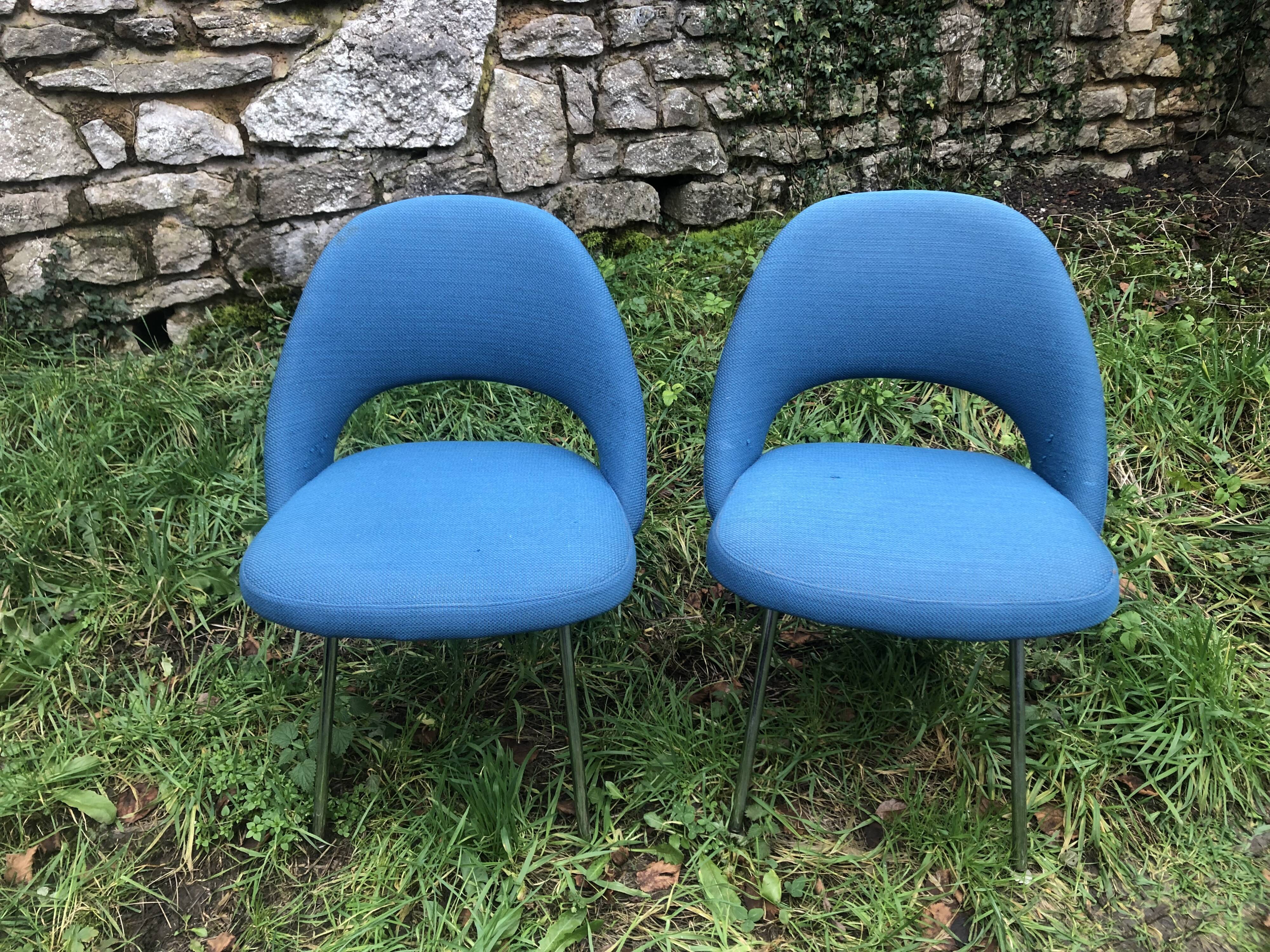 Conference chairs Eero Saarinen Knoll International 60s