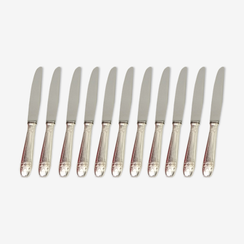 12 Voglus stainless steel knives and fabric case