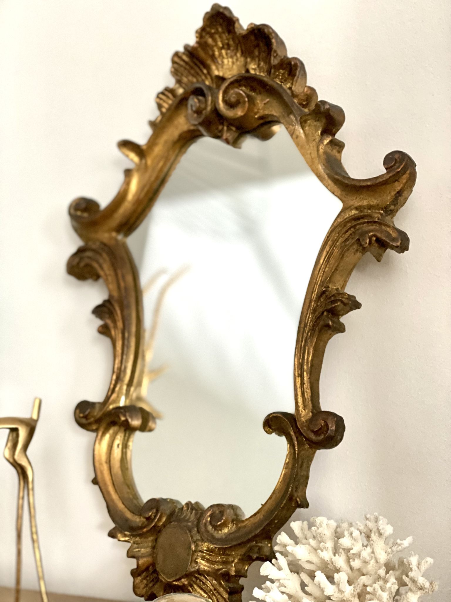 Golden mirror