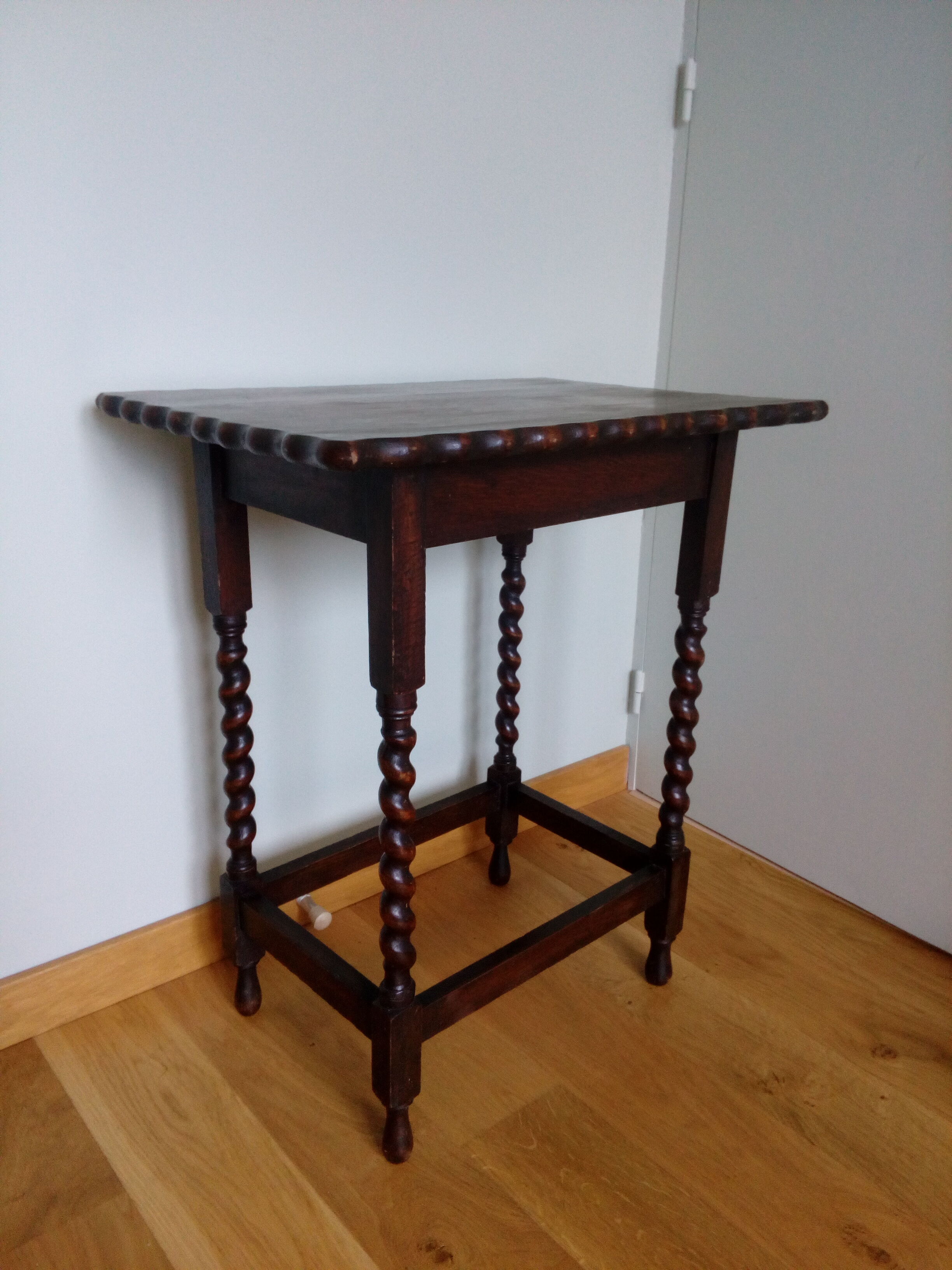 Wooden side table