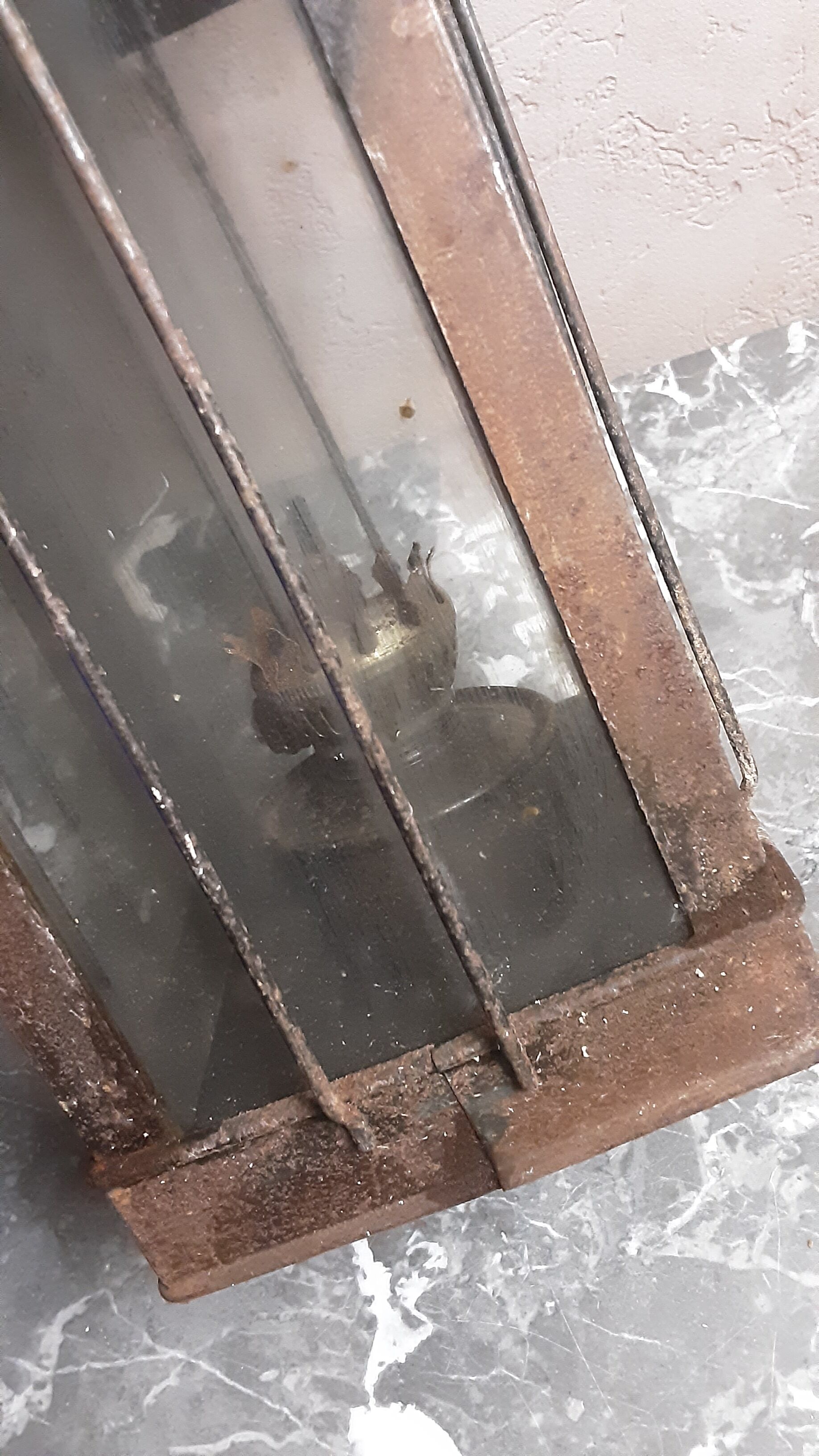 Old oil lantern