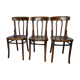 Trio de chaises bistrot Made in poland