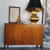 Vintage storage cabinet from the 60s, walnut.