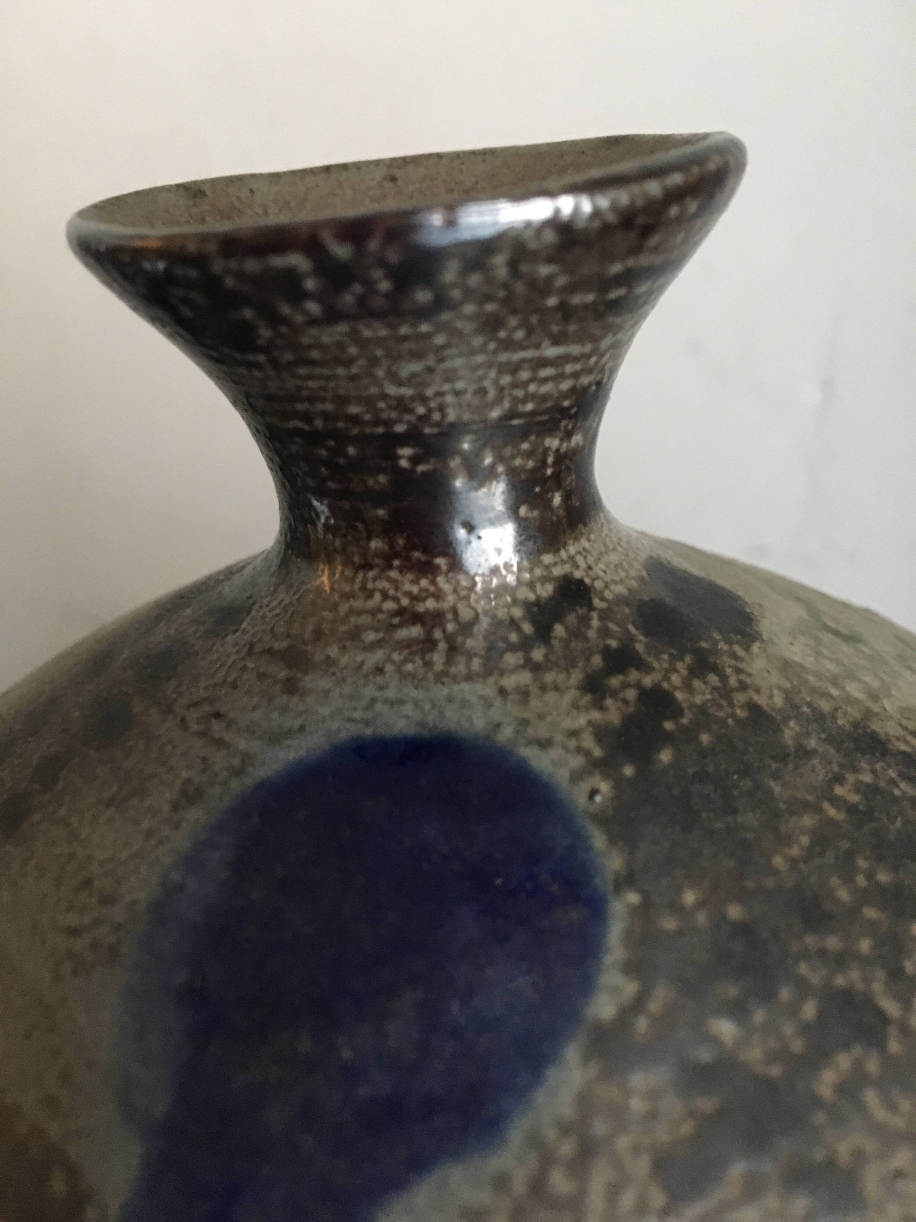 Vase en grés Art Déco