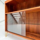 Danish vitrine cabinet 101 cm high, 1970’s