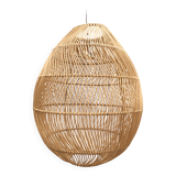 XXL rattan pendant light Natural rattan light