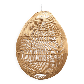 XXL rattan pendant light Natural rattan light