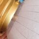 Granite pink glass ball ceiling light