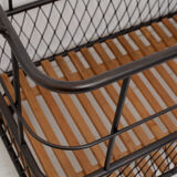 Metal baker's trolley