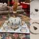 Empire style liqueur service, fly decoration