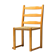 Stackable chairs Poul Volther Gemla Sweden in modern Scandinavian ash from the mid-20th century.