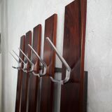 Rosewood wall coat holder