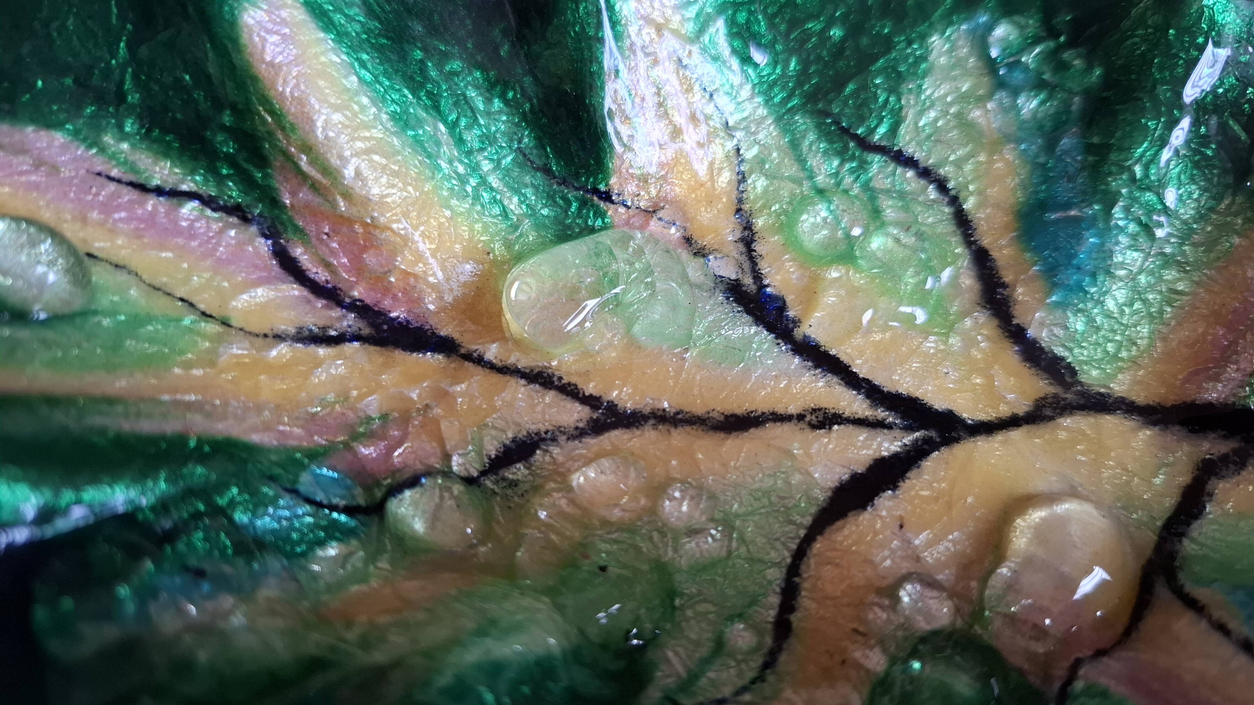 Limoges enamel trinket dish