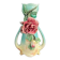 Hyacinth vase in slipware - Ref 1157
