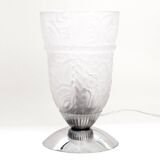 Art deco glass lamp