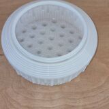 White opaline ceiling light from the 60s