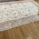 Vintage Large Pastel Carpet with Flowers