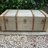 Old travel trunk
