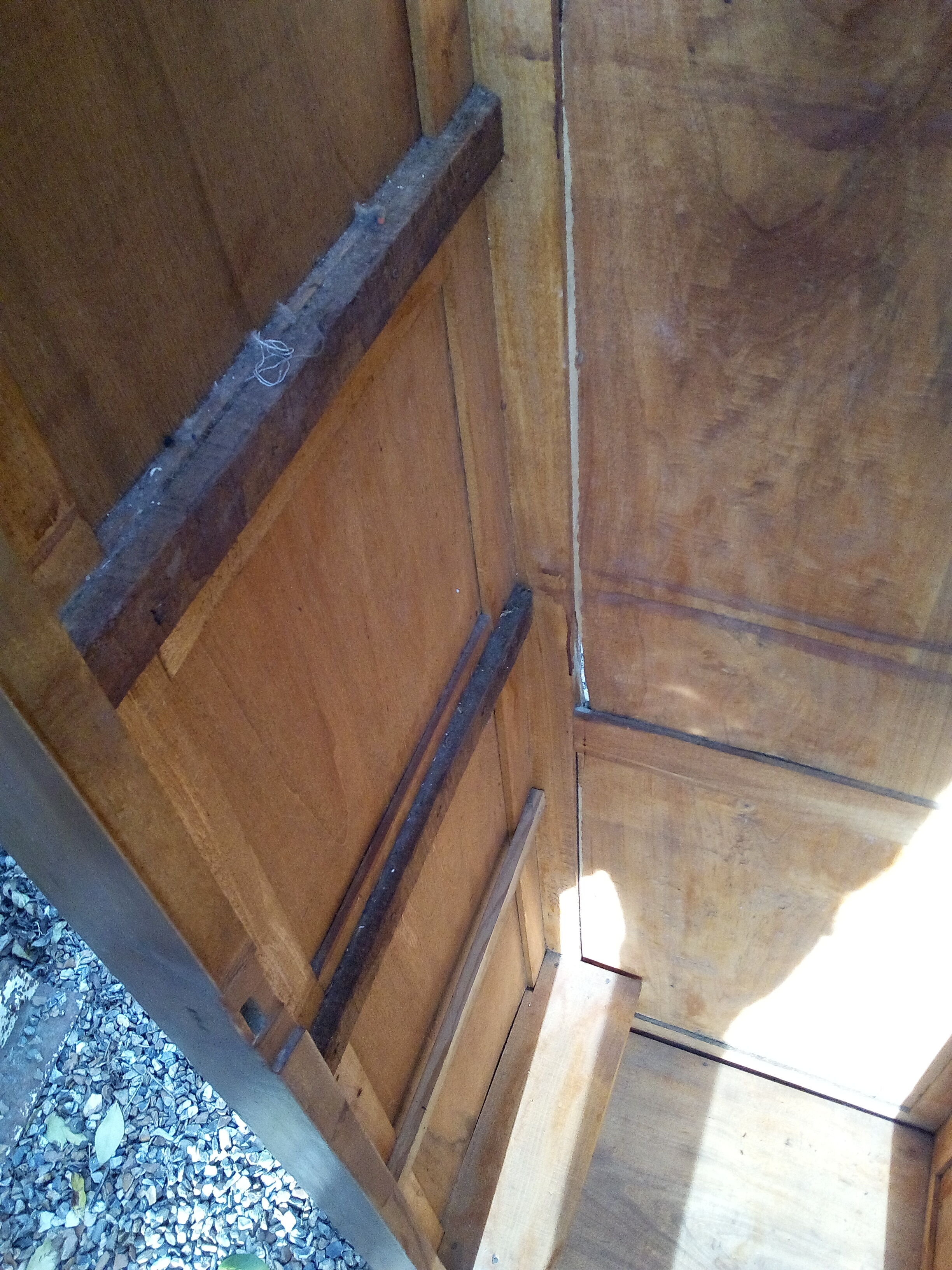 Vestaire double en bois