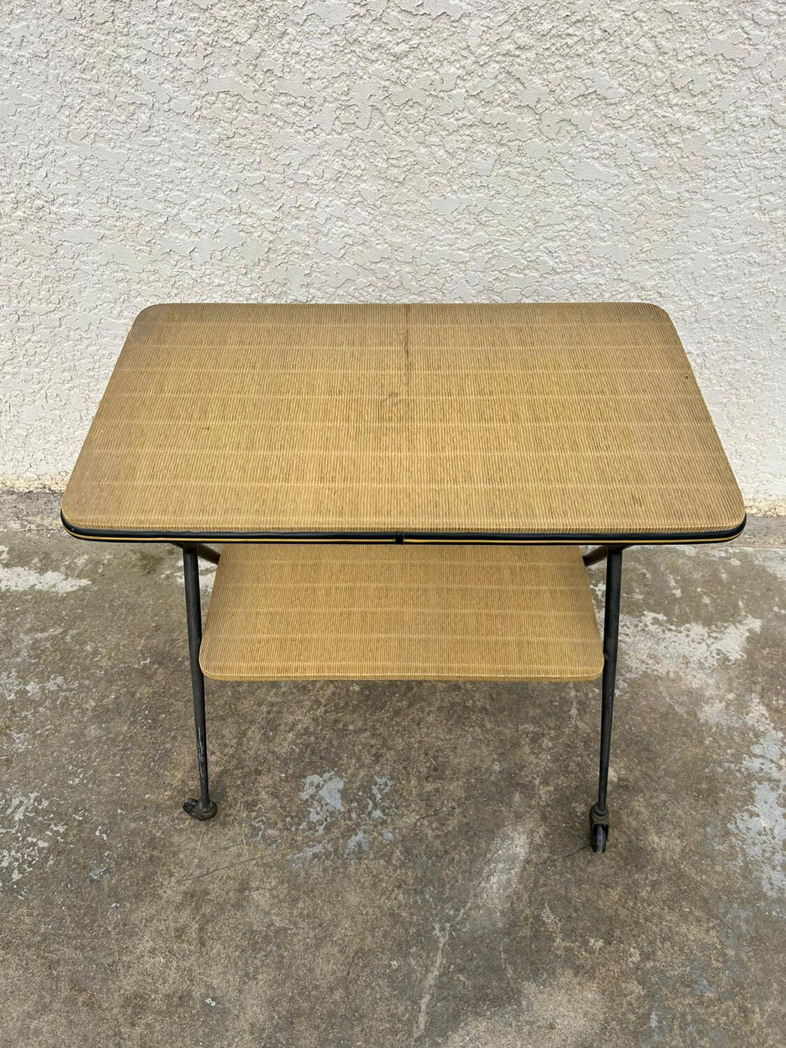 50s trolley on wheels