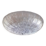Plafonnier encastré en verre de murano transparent moderne « bringé »