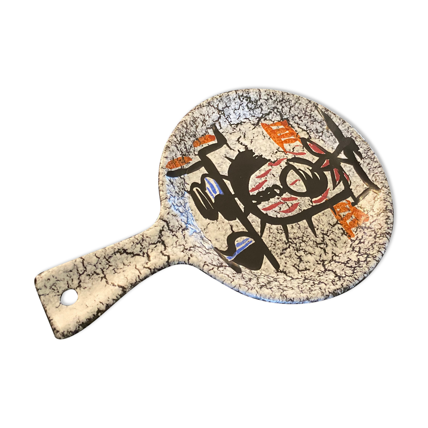 Ceramic skillet 1960s