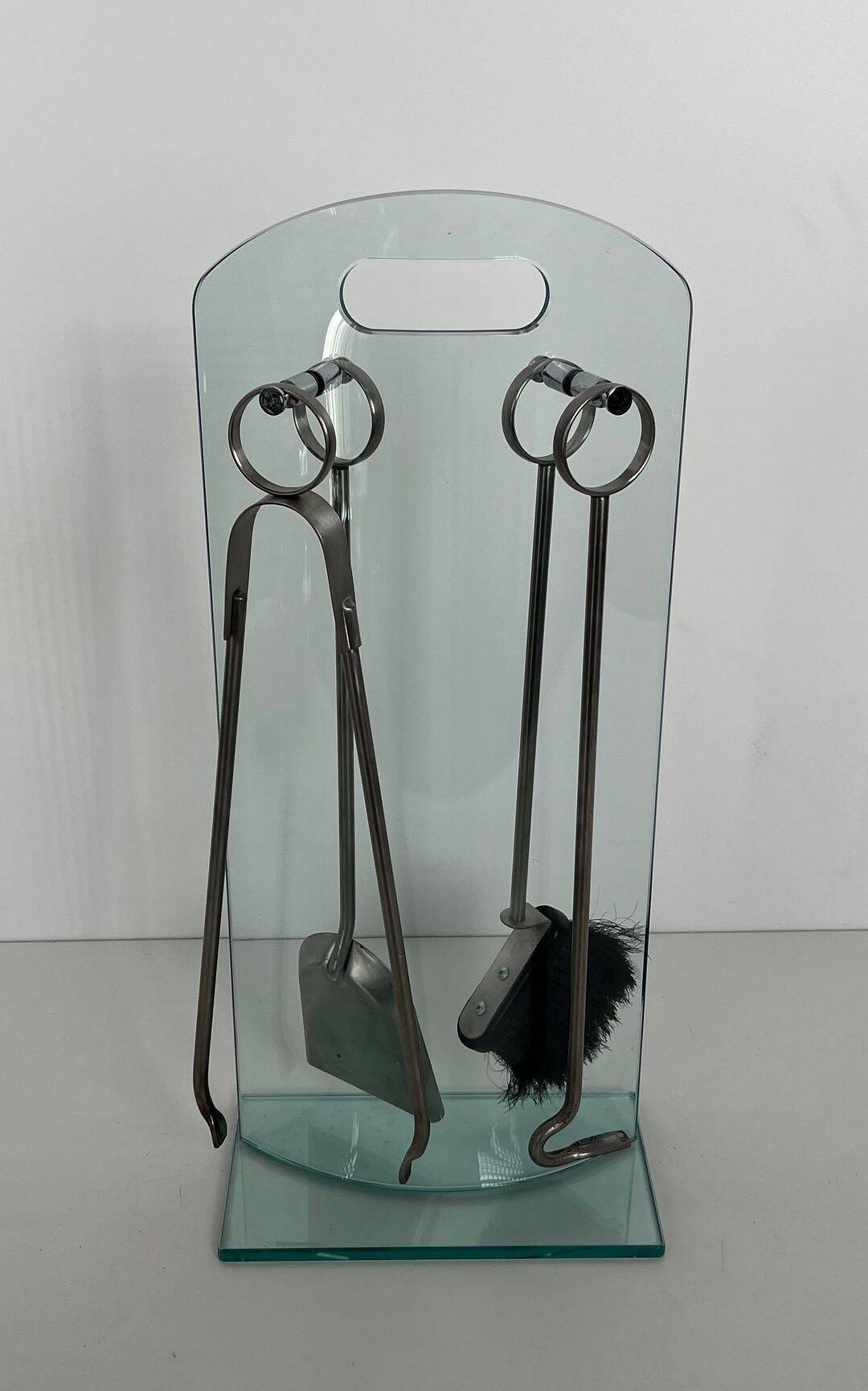 Fire Design Necessity with Tempered Glass and Chrome Tools