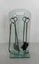 Fire Design Necessity with Tempered Glass and Chrome Tools