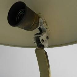 Lampe de bureau Bauhaus en laiton, modèle 6751 par Christian Dell pour Kaiser Leuchten