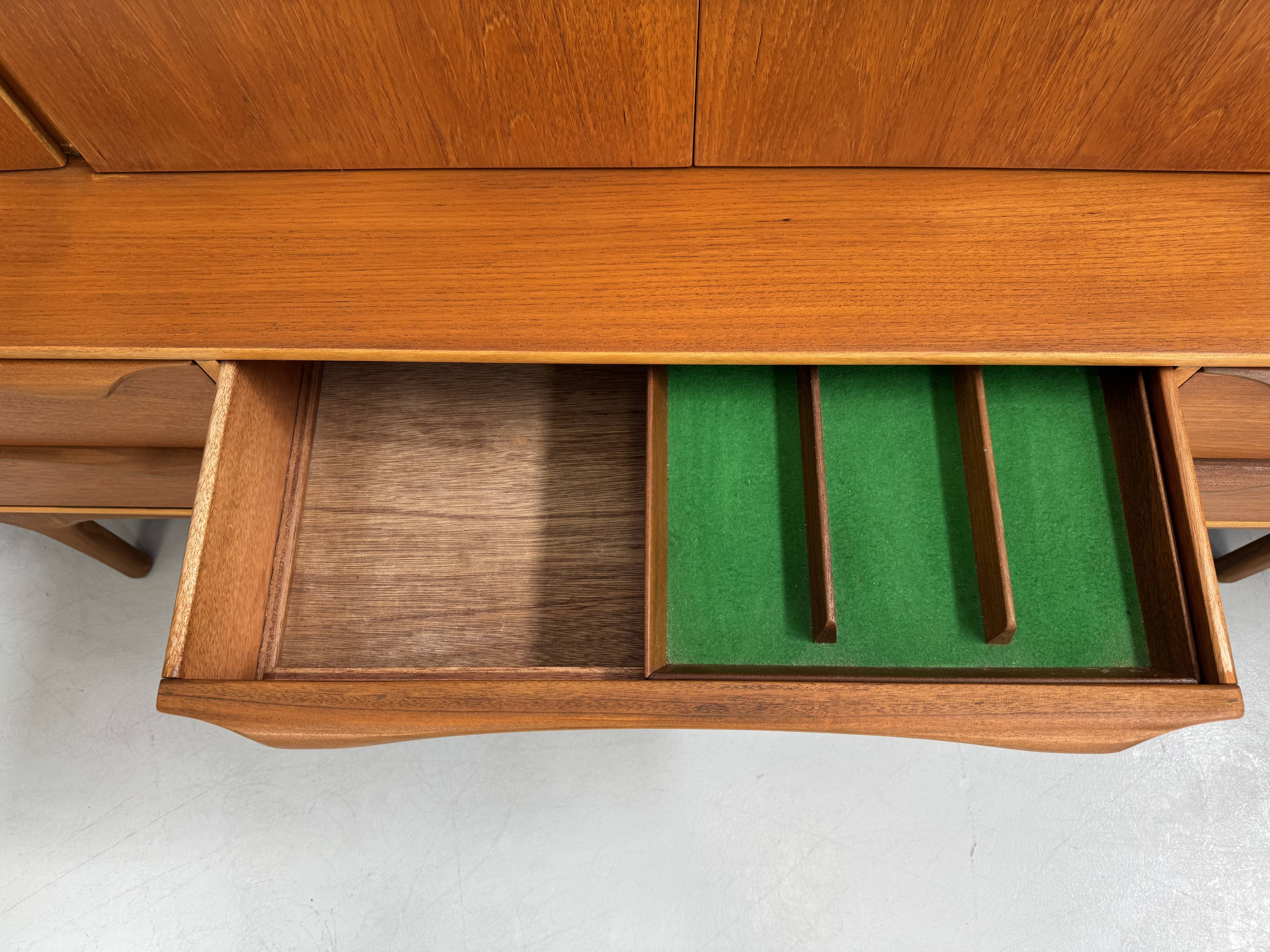 Unique designer sideboard from the 1960s  by Sutcliffe Todmorden.