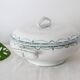 René model tureen or salad bowl, Saint Amand, Terre de Fer, French manufacture