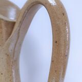 Pitcher sandstone pyrite ochre tone 70s height 40.5 cm