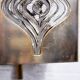 Pair of Palwa sconces in brass and crystal