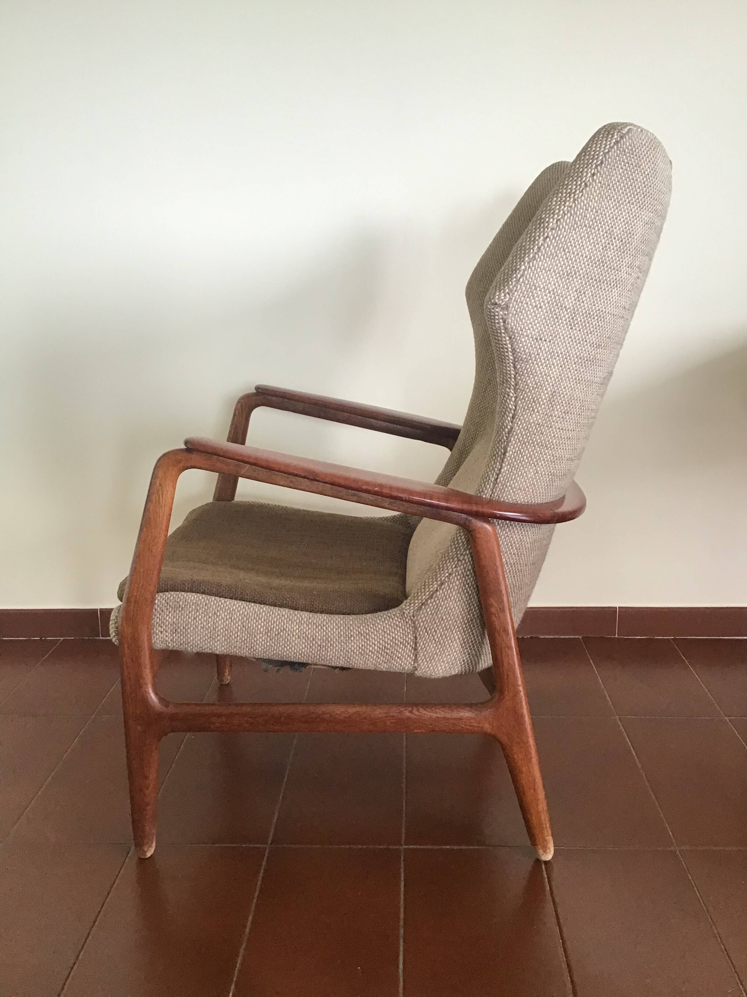 Scandinavian armchair by Aksel Bender Madsen for Bovenkamp, 1950