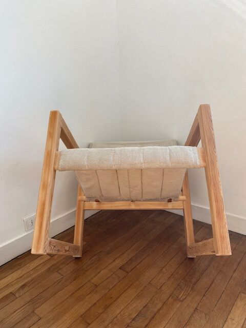 Diana pine armchair by Karin Mobring 1970