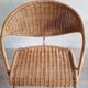 Rattan Design Chair with Metal Frame, 1980s/1990s