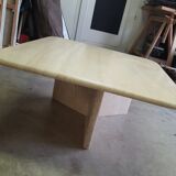 Table basse en travertin Roche bobois