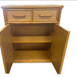 Small rattan and wicker buffet