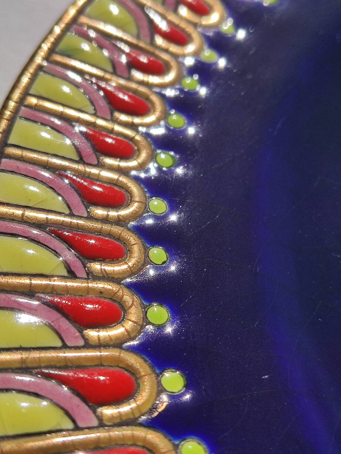 Longwy enamel plates - Palermo model